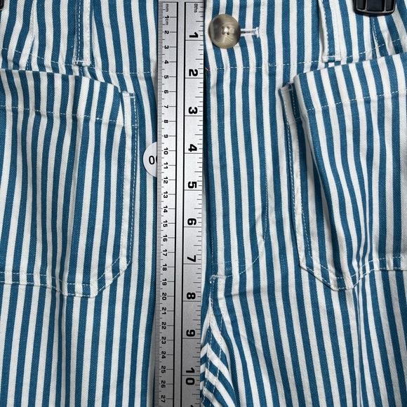 Anthropologie Maeve Pants Sz 2 Petite Blue Hi-Rise Colette Wide Leg  NEW - Picture 12 of 14